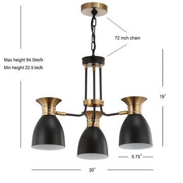 Edison Metal LED Pendant